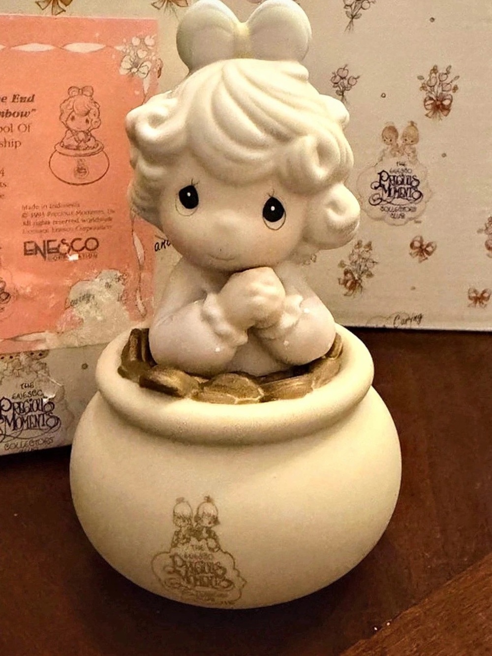 Precious Moments You're the End of My Rainbow Figurine with Box